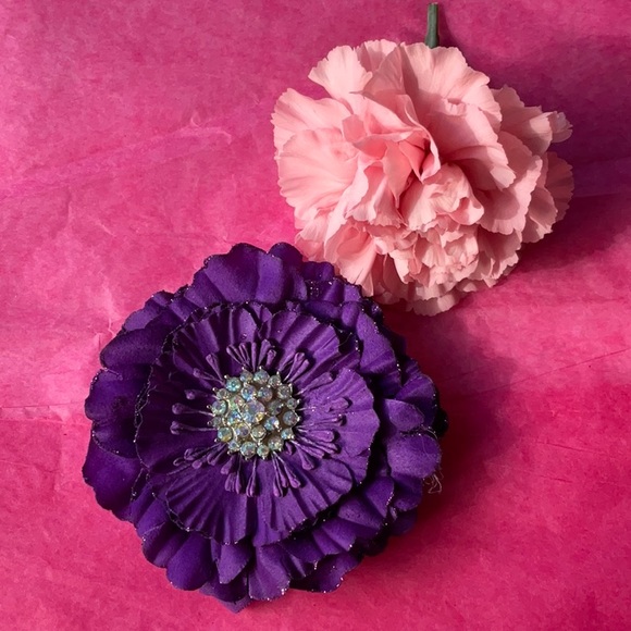 💐TIEKS PURPLE FLOWER 💐 - Picture 3 of 16